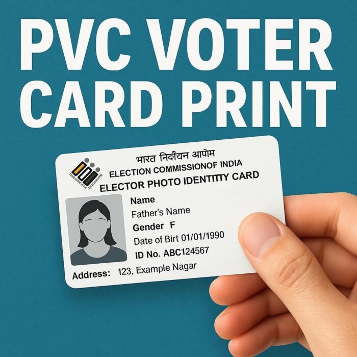 PVC Voter Card Print - Image 1